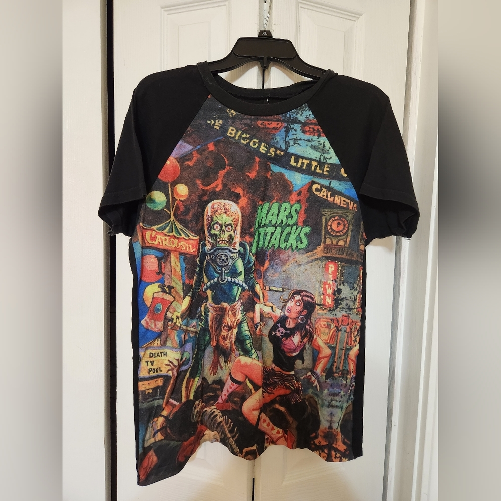 Mars Attacks Unisex T-Shirt Size Large